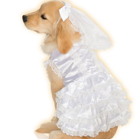 Bride Small Or Medium Rubies Pet Shop Dog Costume - Picture 1 of 3